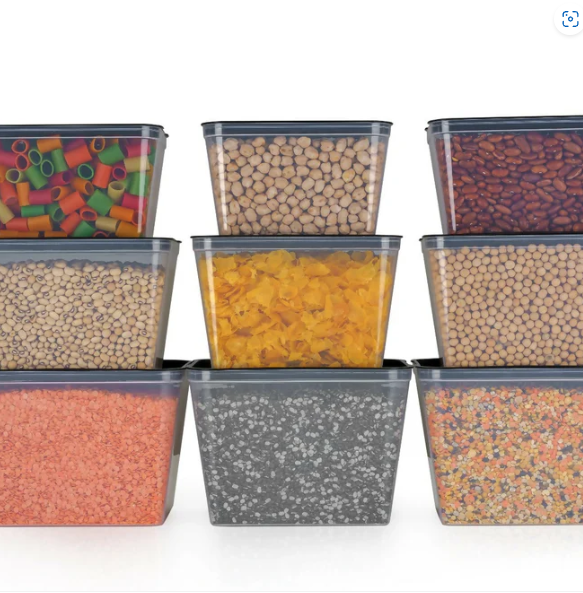 Transparent Food Storage Box – Pack of 6 Airtight Containers | HK