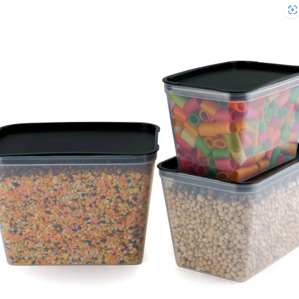 Transparent Food Storage Box – Pack of 6 Airtight Containers | HK