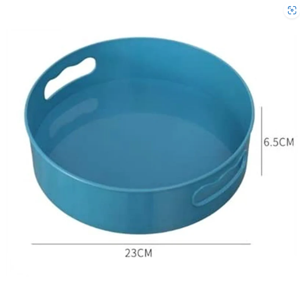 Rotating Kitchen Organizer – 360° Storage Turntable | DeoDap