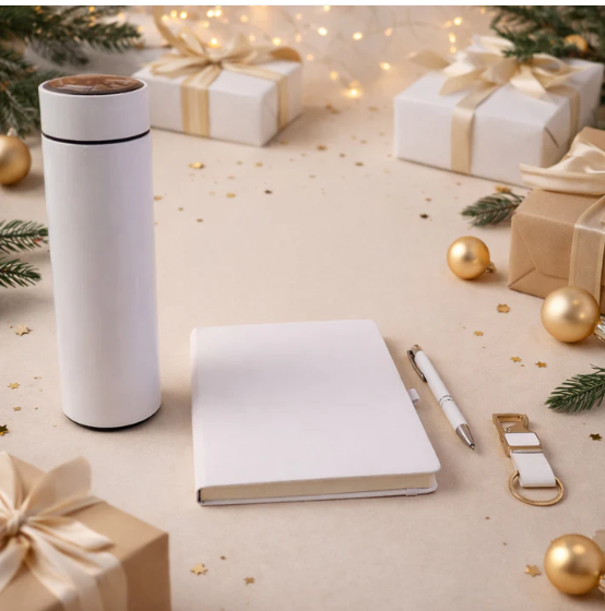 Corporate Gift Set – Premium 4-in-1 with Bottle, Notebook & Pen