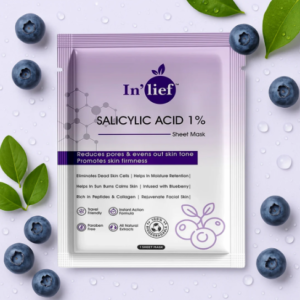 Salicylic Acid 1% Sheet Mask – Clarifies & Refines Pores
