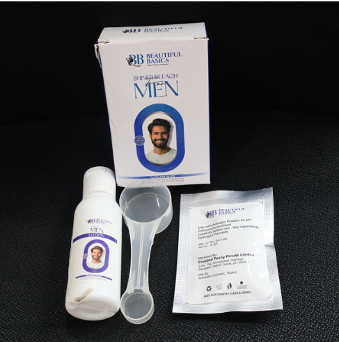 Men's Skin Brightening Bleach Cream Kit – Quick Natural Glow - Image 5
