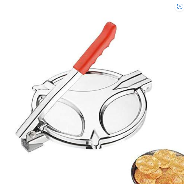Puri Press – Stainless Steel Chapati & Papad Maker | Indo Glow
