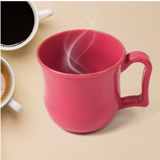 Plastic Coffee Mug with Handle – Lightweight & Dishwasher Safe - Image 4