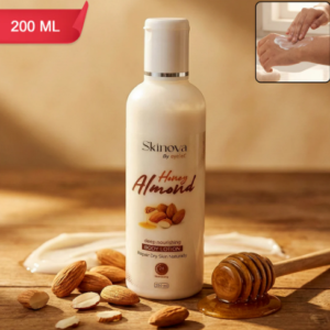 Honey Almond Body Lotion – Deep Nourishing Moisturizer 200ml