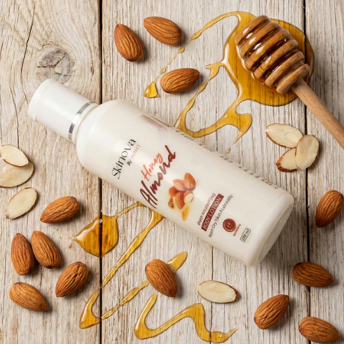 Honey Almond Body Lotion – Deep Nourishing Moisturizer 200ml - Image 3