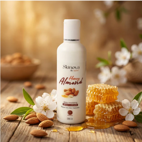 Honey Almond Body Lotion – Deep Nourishing Moisturizer 200ml - Image 4