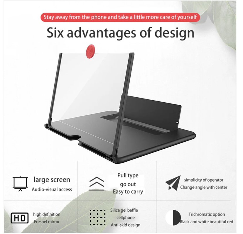 Mobile Phone Screen Magnifier – Eye Protection Amplifier | PHOBIA
