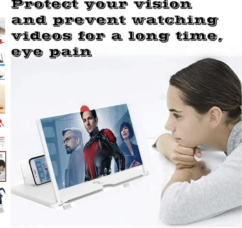 Mobile Phone Screen Magnifier – Eye Protection Amplifier | PHOBIA