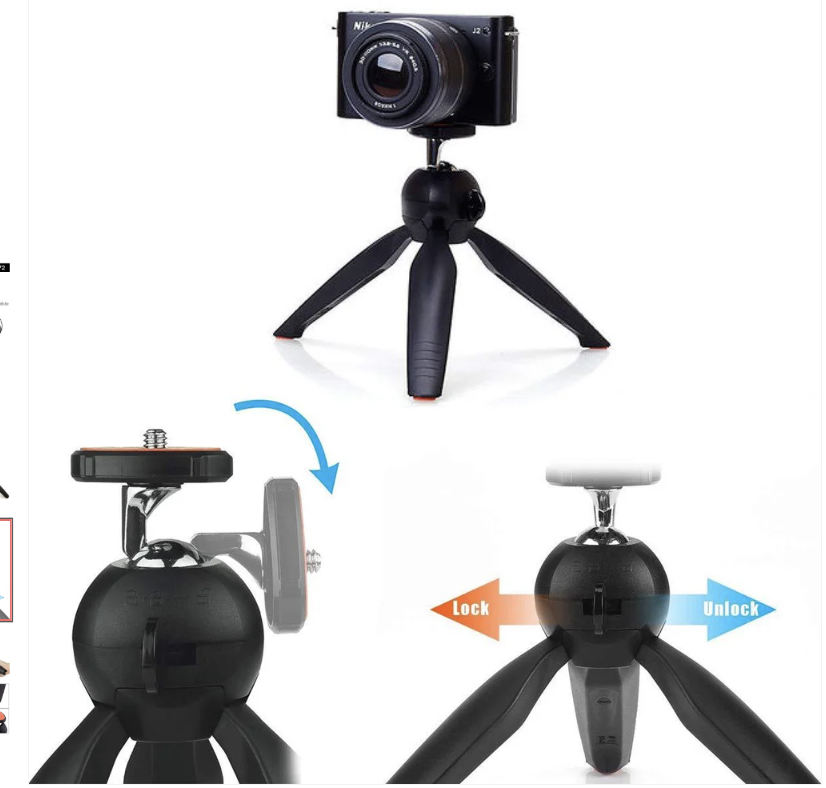 Mini Tripod – Universal Phone & Camera Stand for Stable Shots | Gambit