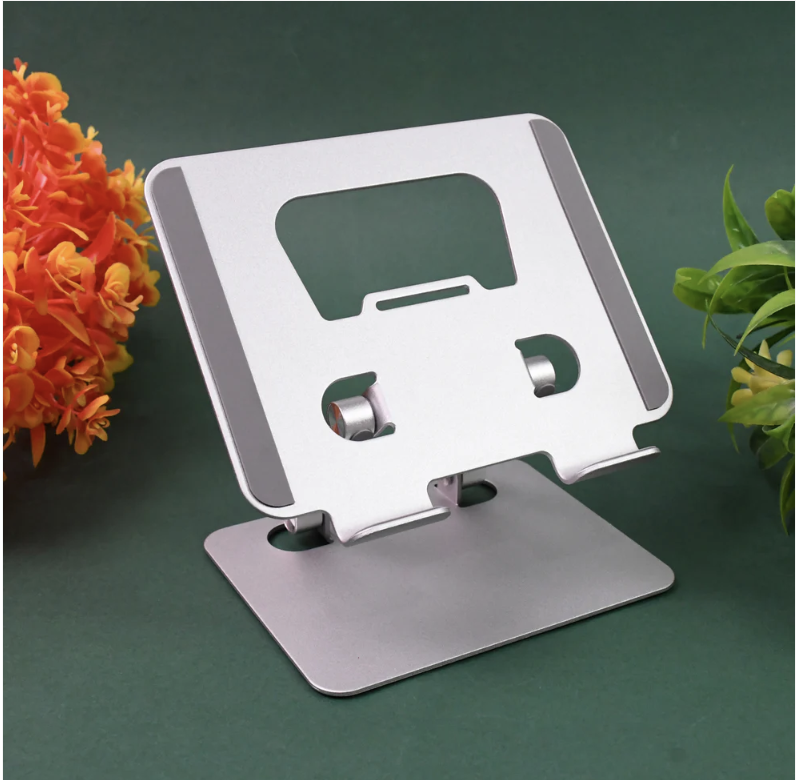 Tablet Stand – Adjustable Ergonomic Metal Alloy Holder | Wiregenix