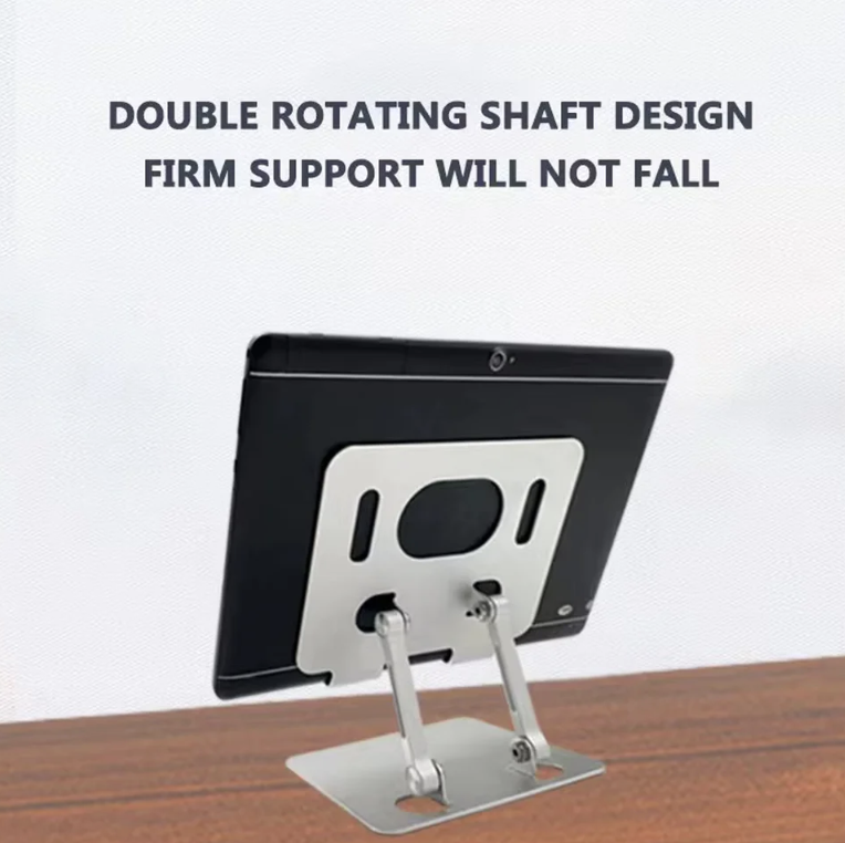 Tablet Stand – Adjustable Ergonomic Metal Alloy Holder | Wiregenix