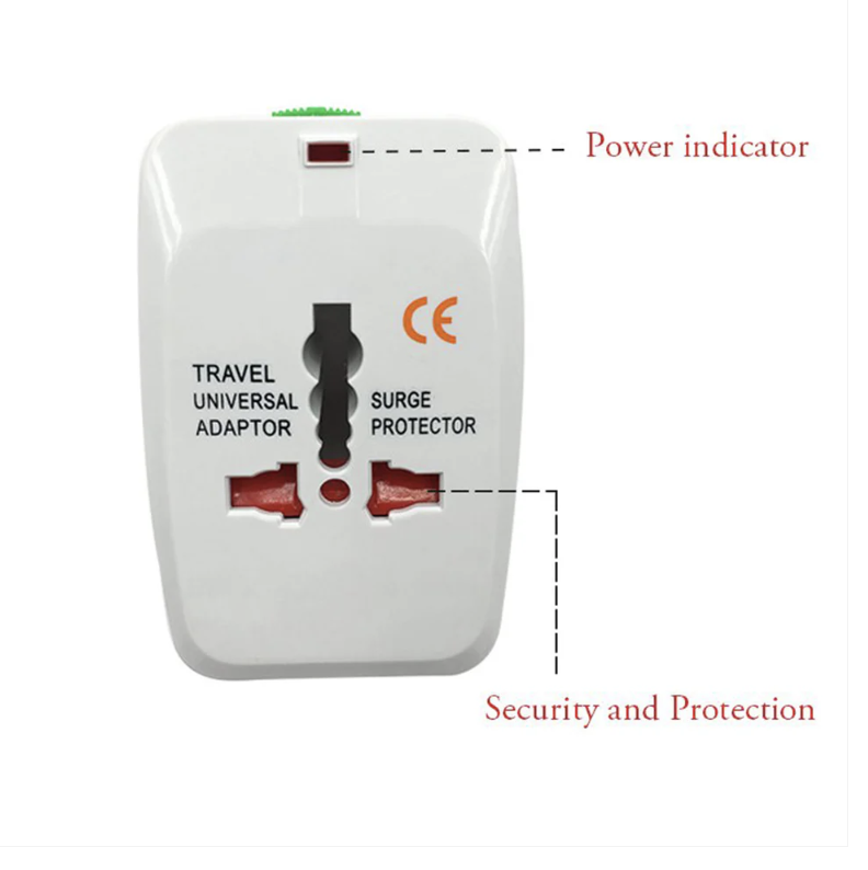 Universal Travel Adapter – All-in-One Worldwide Plug | Poravar