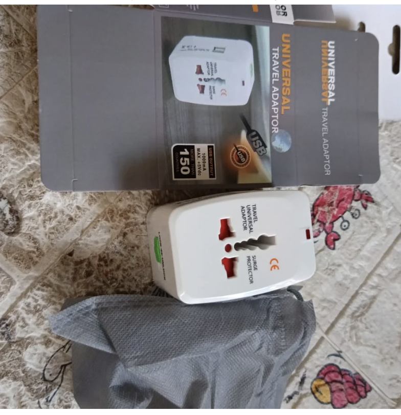 Universal Travel Adapter – All-in-One Worldwide Plug | Poravar