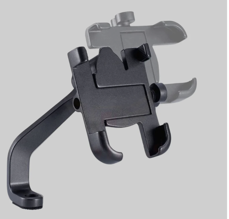 Bike Mobile Holder – 360° Metal Mount for Scooty | VelvaBloom
