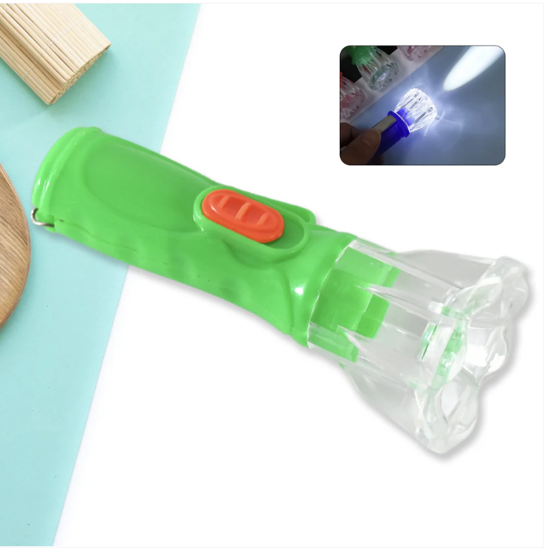 Kids LED Torch – Compact & Fun Plastic Flashlight | Gamevana