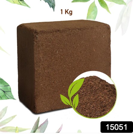 Organic Cocopeat Block – 1 KG Potting Mix for Plants | Styleva - Image 2