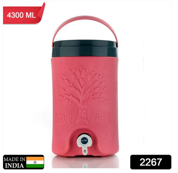 Insulated Water Jug 4300 ML – Sturdy Handle & Tap | nekza - Image 2