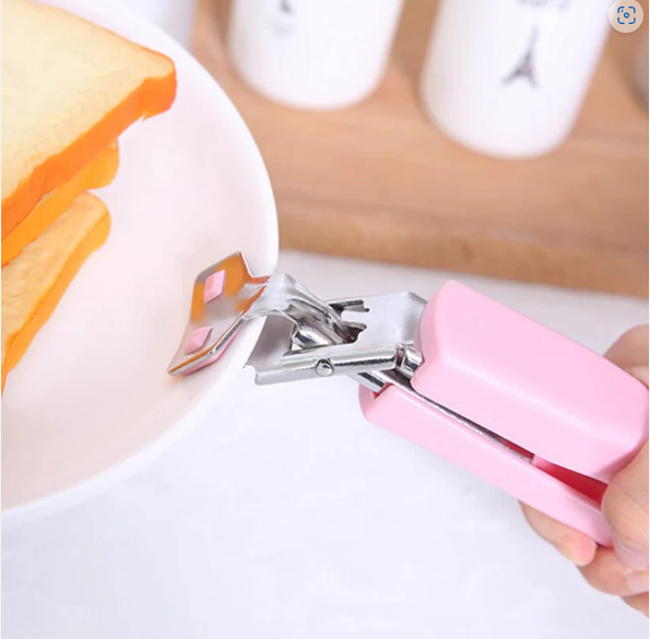 Hot Dish Plate Clip – Stainless Steel Gripper | Quickslice
