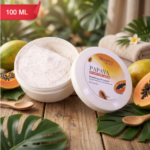 Papaya Revitalizing Scrub – Gentle Exfoliation for Radiant Skin