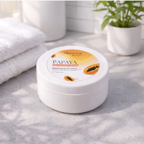 Papaya Revitalizing Scrub – Gentle Exfoliation for Radiant Skin
