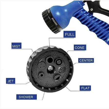 Expandable Garden Hose – 4m with Spray Gun | Indo Glow - Image 2