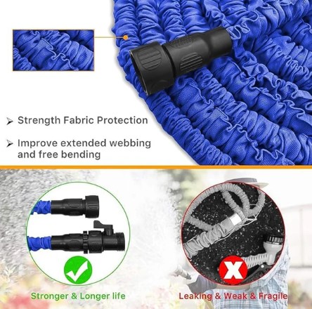 Expandable Garden Hose – 4m with Spray Gun | Indo Glow - Image 3