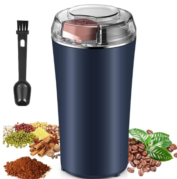 Coffee Grinder Blender – Portable 4-Blade Mini Mixer | Dabster