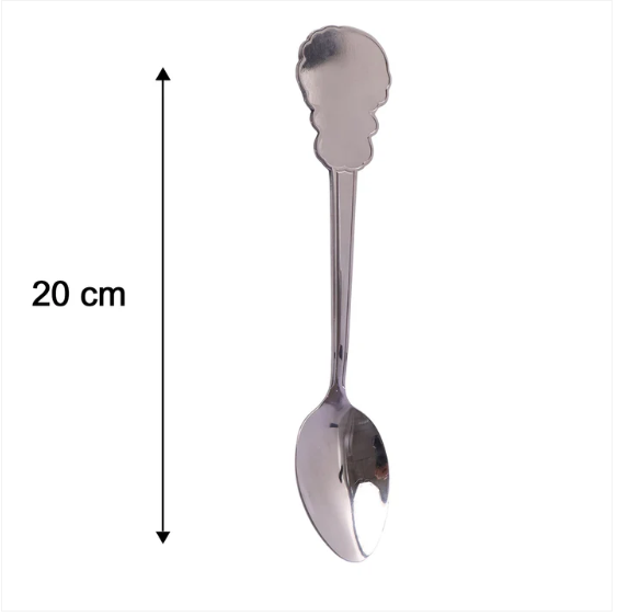 Stainless Steel Dinner Spoon – Elegant Carved Handle for Dining - Image 5