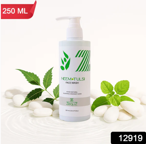 Neem & Tulsi Face Wash – Gentle Purifying Cleanser 250ml - Image 2