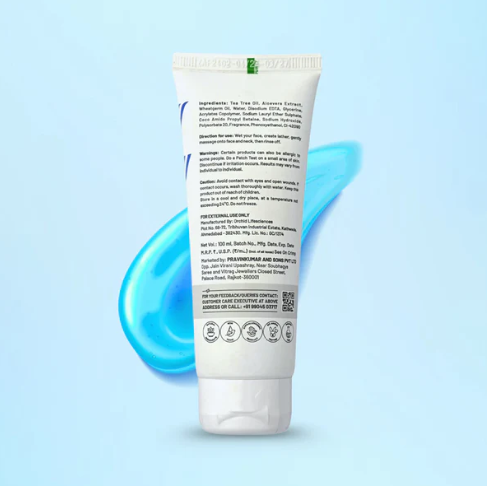 Aqua Face Wash – Hydrating 100ml Daily Cleanser