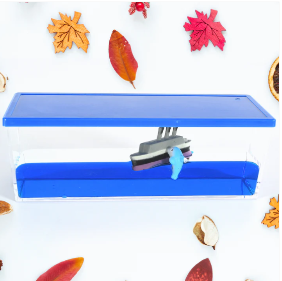 Floating Water Cruiser Ship Ornament – Calming Desk Decor | JubileeJoy - Image 3