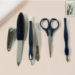 Manicure Pedicure Grooming Kit – 6 Powerful Nail Care Tools