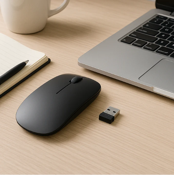 Wireless Mouse – Slim & Portable for Laptops | Compshop - Image 3