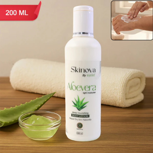 Aloe Vera Body Lotion – Deep Nourishing Moisturizer for Soft Skin
