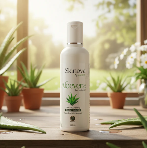 Aloe Vera Body Lotion – Deep Nourishing Moisturizer for Soft Skin