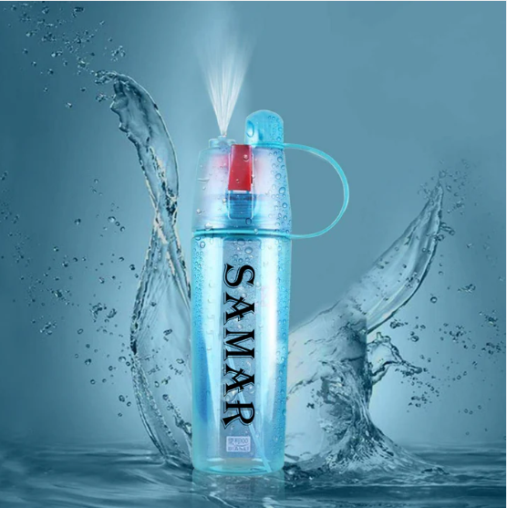 Custom Portable Water Bottle – 600ml, BPA-Free | CustomSpot