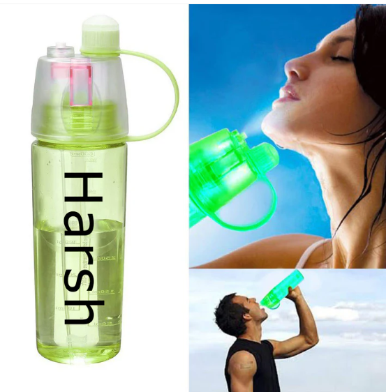 Custom Portable Water Bottle – 600ml, BPA-Free | CustomSpot - Image 2