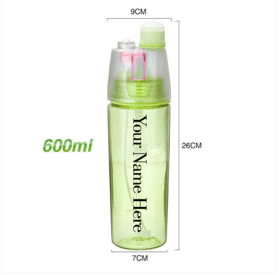 Custom Portable Water Bottle – 600ml, BPA-Free | CustomSpot - Image 3