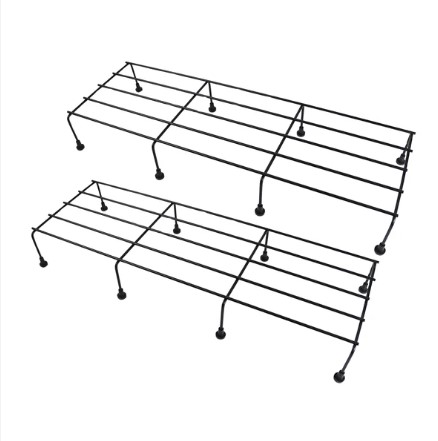 Metal Rectangle Flower Plant Stand – Durable 2 Pc Set | Giftoiza - Image 5