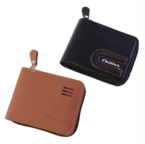 Zip-Around Card Holder Wallet – Compact High-Capacity Organizer - Image 3