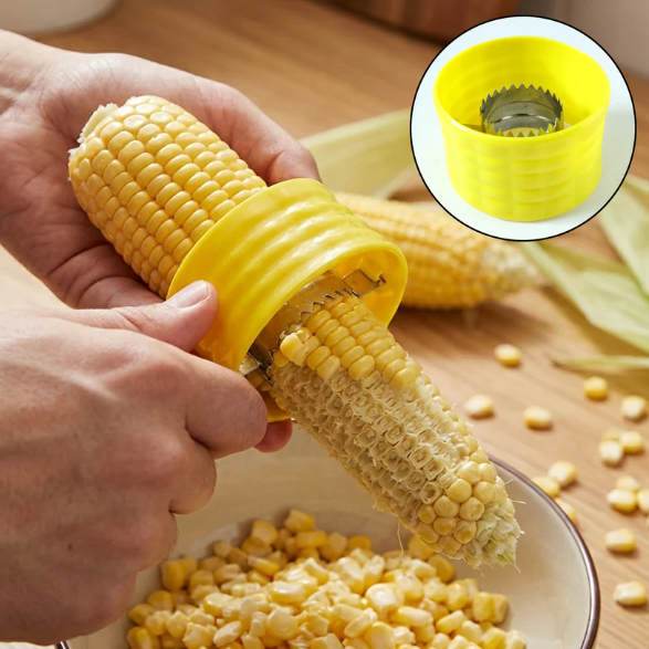 Corn Kernel Stripper – Manual Handheld Tool for Easy De-Kerneling