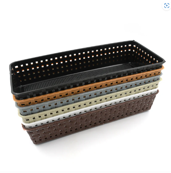 Desk Organizer Tray – 6-Piece Multipurpose Storage | VoltDesk
