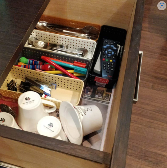 Desk Organizer Tray – 6-Piece Multipurpose Storage | VoltDesk