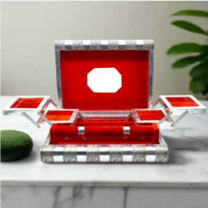 Wooden Jewellery Organizer – Oxidised Bangle Box | LilyGleam