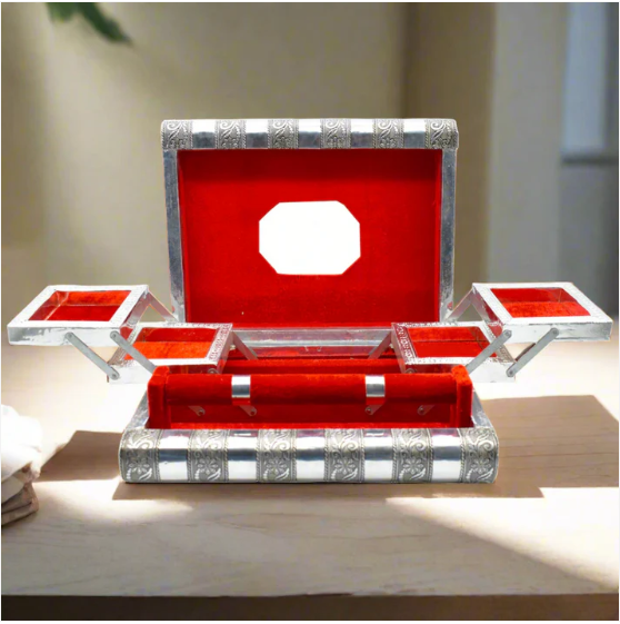 Wooden Jewellery Organizer – Oxidised Bangle Box | LilyGleam - Image 3