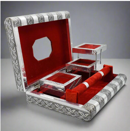 Wooden Jewellery Organizer – Oxidised Bangle Box | LilyGleam - Image 4