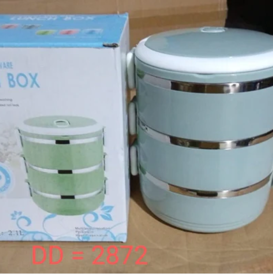 Customized Lunch Box – 3 Layer Insulated Stainless Steel | CustomSpot - Image 3