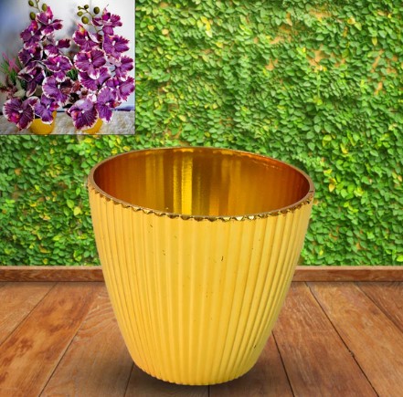 Plastic Flower Valencia Pot – Durable Indoor & Outdoor Planter