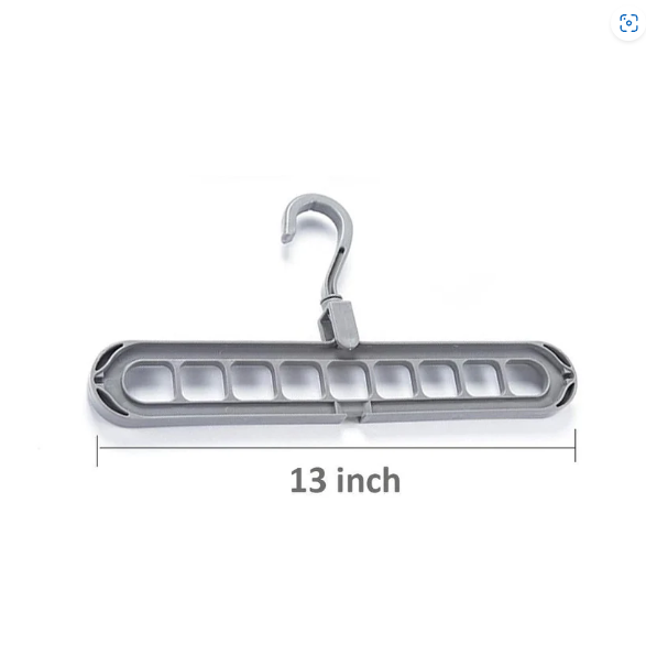 Space Saving Hanger – 9-Hole Wardrobe Organizer | Organivo